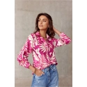 Dámská košile s dlouhým rukávem BLU0136-F14 - Roco Fashion