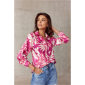Dámská košile s dlouhým rukávem BLU0136-F14 - Roco Fashion