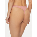 Dámská tanga 3Pack UW0UW05185 0VT ecru/černé/růžové - Tommy Hilfiger