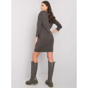 Dámské šaty RV SK 4597-1.97 Tmavá khaki - FPrice