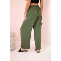 Dámské kalhoty 5878 khaki - Kesi