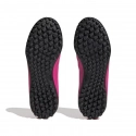 Dětské sportovní boty kopačky X Speedportal.4 TF Jr GZ2446 Neon růžová - Adidas
