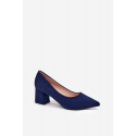 Lodičky na sloupku KJ-10 tmavě modré - Step in style