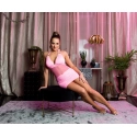 Sexy šaty Club 18705 se síťkou - Koucla