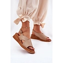 Dámské sandály ASA266-9 Quilara hnědé - Jezzi