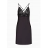 Dámská noční košilka 164716 3F206 00020 černá - Emporio Armani