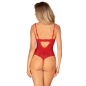 Ohromující body otevřené Ingridia crotchless teddy - Obsessive