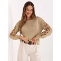 Dámský svetr  MI SW 1606.96 zlatý - FPrice