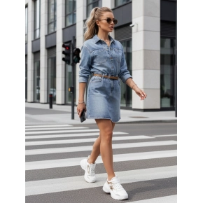 Dámské mini šaty JINELLA EY2569 Jeans modrá - Fashion Street 