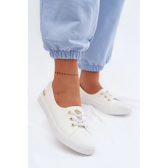 Dámské tenisky LCW-26-02-4043 bílo-zlaté - Lee Cooper