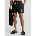 Dárkové balení pánských plavek a ručníku KM0KM00849 BEH černá - Calvin Klein