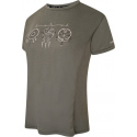 Dámské tričko DWT589 Unwind Tee DDH khaki - Dare2B