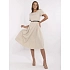 Dámské šaty MI SK A2328.41 béžové - FPrice