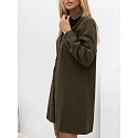 Dámské šaty PM SK W2028 26,46 khaki - FPrice