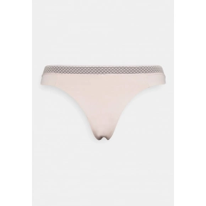 Dámské tanga QF6307E  - TRN - Pudrová - Calvin Klein