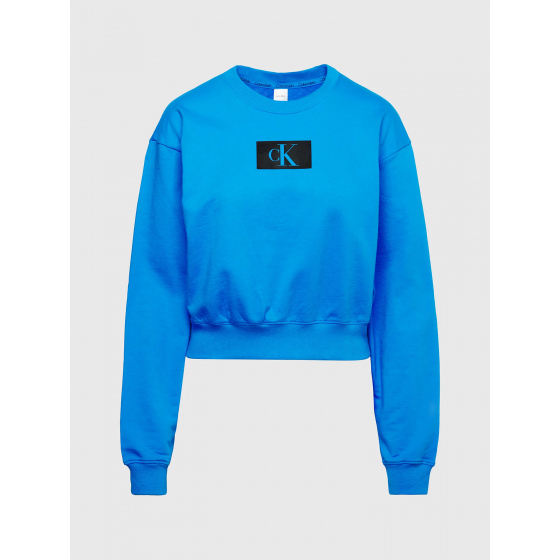 Dámský top QS6942E CC4 modrý - Calvin Klein