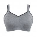 Podprsenka balkonetka Sports Balconnet charcoal marl 9441 melanž - Sculptresse