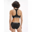 Dámské plavkové kalhotky KW0KW01859 BEH černé - Calvin Klein