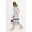 Dámské šaty W-Dk-3037-9G-H9-55-1 šedé - Deni Cler Milano