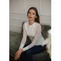 Dámská halenka L085 krémová - Lenitif