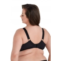 Dámská podprsenka bez kostice BSM534 černá - Gaia