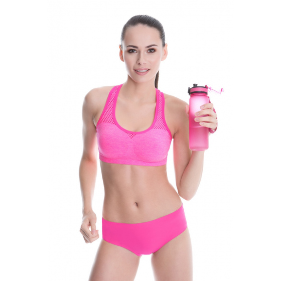 Sportovní podprsenka Skip růžová - Julimex