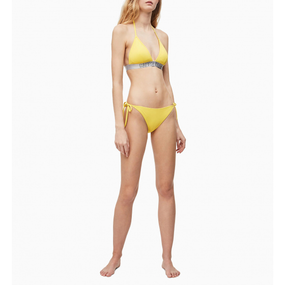 Spodní díl plavek KW0KW00818-ZP0 žlutá - Calvin Klein