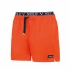 Pánské plavky SM25-26 Summer Shorts neonově oranžové - Self