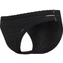 Dámské kalhotky 3Pack UW0UW05018 0V9 černé/fialové/sv. růžové - Tommy Hilfiger