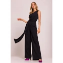 Dámský overal na jedno rameno se šerpou M845 Černá - MOE