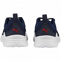 Dětské boty Wired Run PS Jr 374216 21 modro-bílé - Puma