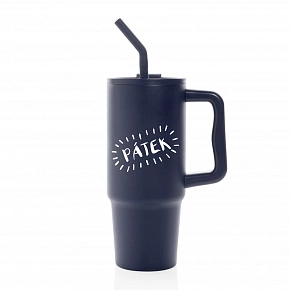 PÁTEK - tmavě modrý cestovní termohrnek 900 ml PÁTEK - tmavě modrý cestovní termohrnek 900 ml
