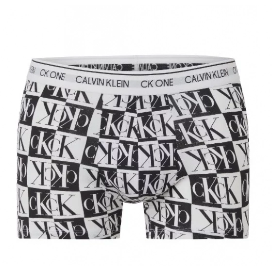 Pánské  boxerky  NB2216A 5UW černá/bílá - Calvin Klein