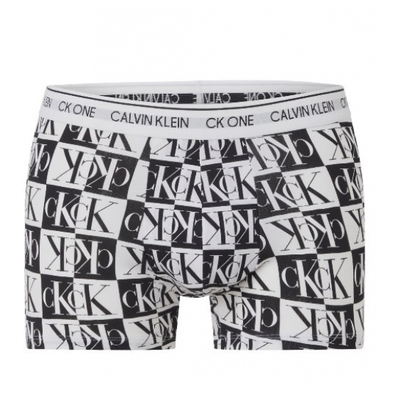 Pánské  boxerky  NB2216A 5UW černá/bílá - Calvin Klein