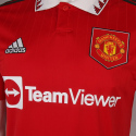Pánské polo tričko Manchester United H Jsy M H13881 červené - Adidas