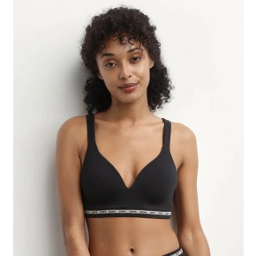 Dámská podprsenka D0DCP ICONS PADDED SEAMLESS BRA Černá - DIM