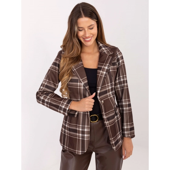 Dámský blejzr 3262.32 hnědý - FPrice