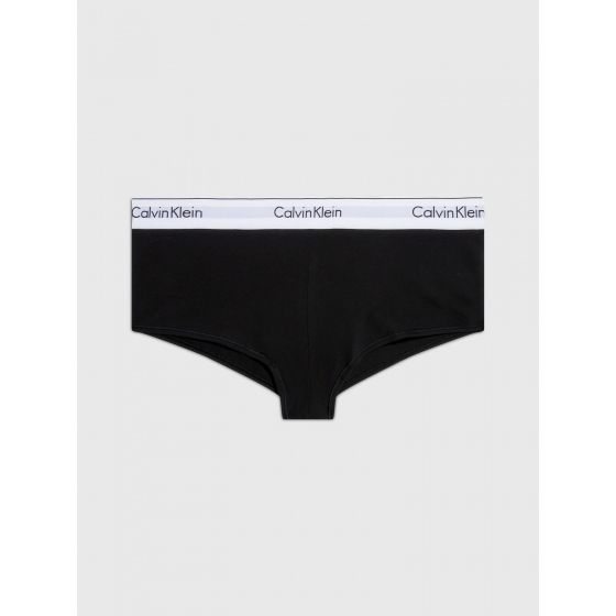 Dámské kalhotky šortky F3788E-001 černá - Calvin Klein