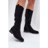 Dámské kozačky HY51-860 / 208810 Černá - S.Barski