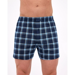 Pánské boxerky Comfort 002/322 Modrá mix vzor - Cornette