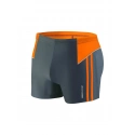 Plavecké boxerky 384 šedo-oranžové - Sesto Senso