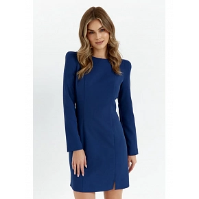 Dámské šaty M755 tmavě modré - MOE