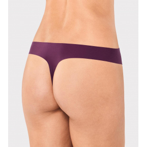 Tanga tmavě fialové (3391) Zero Feel String - Sloggi