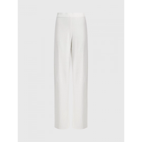 Dámské kalhoty 000QS7058E 101 ecru - Calvin Klein