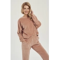 Dámská tepláková souprava Belle 3023 01 Hnědo béžová - Taro