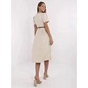 Dámské šaty MI SK A2328.41 béžové - FPrice