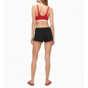 Dámské šortky KW0KW01004-BEH černá - Calvin Klein