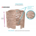 Pásky na stehna Thigh Bands krajka - Sesto Senso
