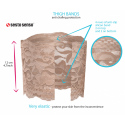 Pásky na stehna Thigh Bands krajka - Sesto Senso