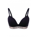 Dámská podprsenka 164410 1A227 - 0135 - tmavě modrá - Emporio Armani